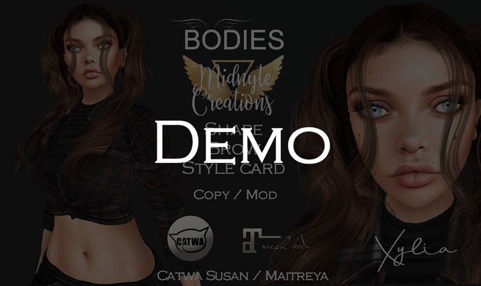 <MC> Xylia 4Catwa Susan / Maitreya DEMO  (add me)