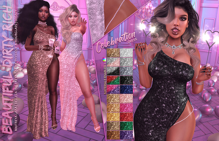 UNPACK HUD (ADD) - *B.D.R.* Celebration -Dress-