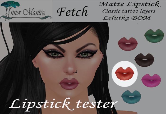~Inner Mantra~ Fetch Matte Lipstick  Tester