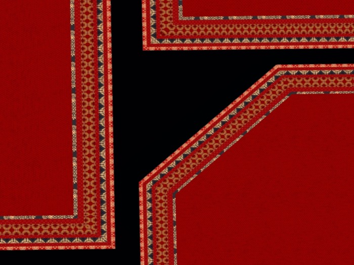 jinnilli'M Japanese Carpet Set-Red1