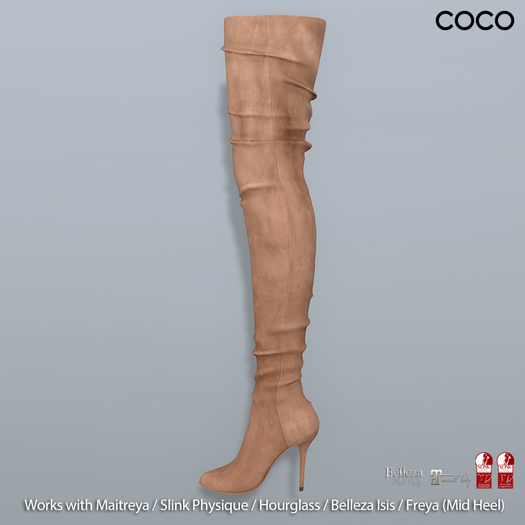 *COCO*_SuedeThighHighBoots_CamelBeige