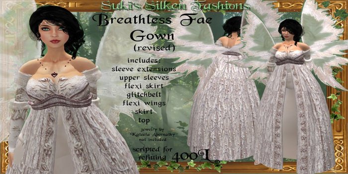 !~SSF~! Breathless Fae Gown (revised)