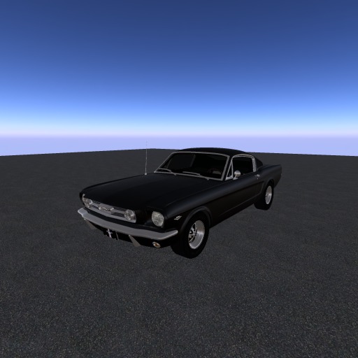 1966 289 Black Fastback Street