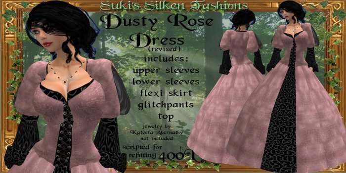 !~SSF~! Dusty Rose Dress (revised)