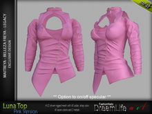 FashionNatic - Luna Top Pink - Maitreya Lara, Belleza Freya, Legacy