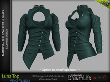 FashionNatic - Luna Top Petrol - Maitreya Lara, Belleza Freya, Legacy