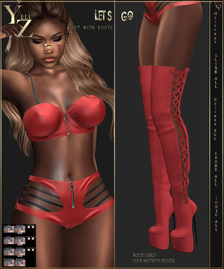 >> UnPack HUD << YELIZ MESH "LETs Go"