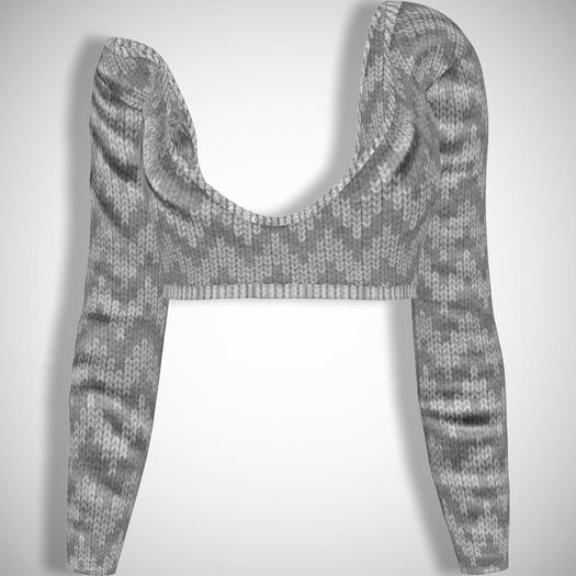 ChicModa // Noelle Sweater // LIGHT GRAY