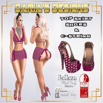 Second Life Marketplace - DD's Sadie Daisy Peach [Add To Open]