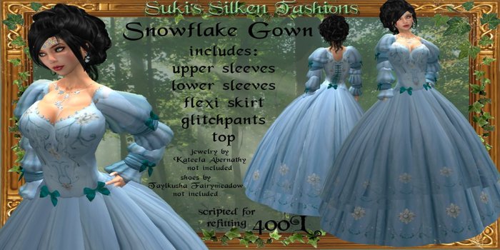 !~SSF~! Snowflake Gown