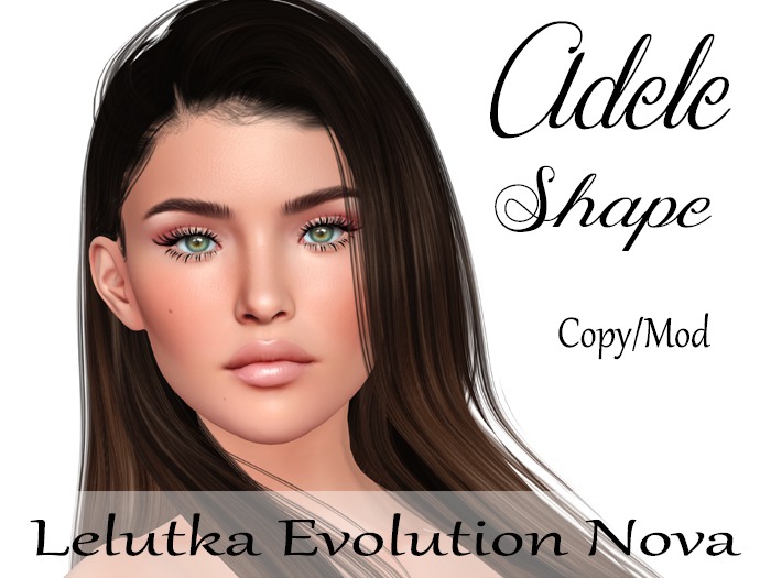 Adele Shape "Lelutka Evolution Nova Head"