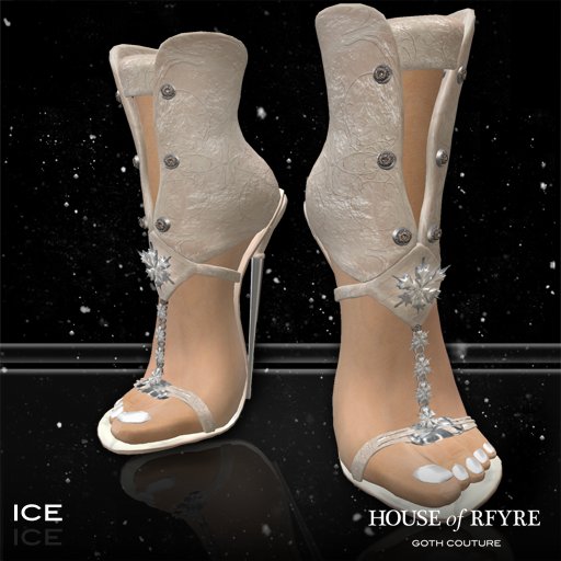 ! RFyre Iced Cream Stiletto Boots Boxed