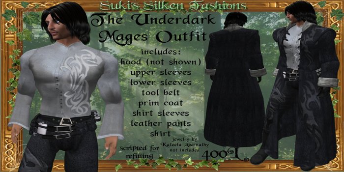 !~SSF~! The Underdark Mage's Outfit