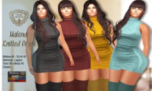 Nala Designs::Malena Knitted Dress:Slink-Maitreya-Belleza