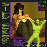 Propped Sit - M -- Male Ground or Couch Sitting Animation (copyable)