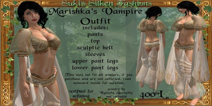 !~SSF~! Marishka's Vampire Outfit