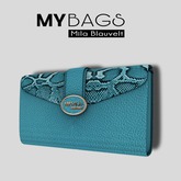 MY BAGS by Mila Blauvelt MY COCO BLUE