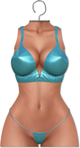 [[ Masoom ]] Bonnie - Sky - Bra/Thong - { Legacy, Maitreya [ Lara ], Hourglass & Freya }