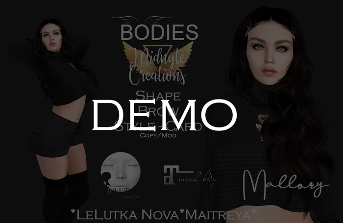 <MC> Mallory 4 Lelutka Nova / Maitreya DEMO (add me)