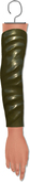 [[ Masoom ]] Bonnie - Green -  Arms - {Legacy, Maitreya [ Lara ], Hourglass & Freya }