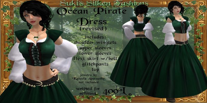 !~SSF~! Ocean Pirate Outfit (revised)