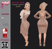 .Princess Stuff. [Feather & Fur Outfit] *Glittering Gold* add