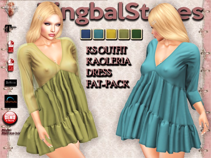 420 KS OUTFIT KAOLERIA DRESS FAT-PACK