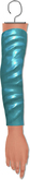[[ Masoom ]] Bonnie - Sky - Arms - { Legacy, Maitreya [ Lara ], Hourglass & Freya }