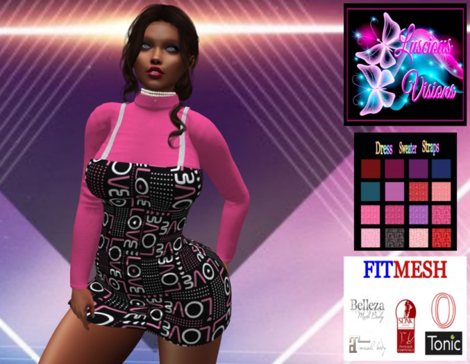 LV-Annabelle Mini Valentines W/Hud