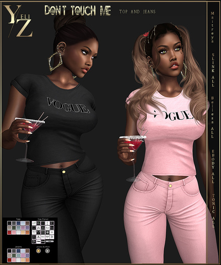 >> UnPack HUD << YELIZ MESH "DONT TOUCH ME" - DEMO