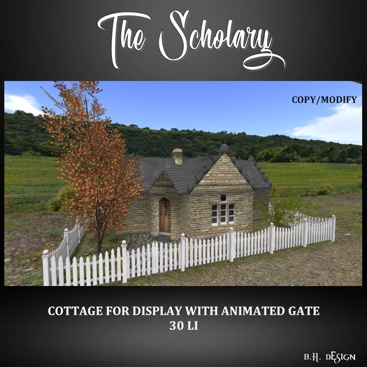 BHD THE SCHOLARY COTTAGE (DISPLAY)