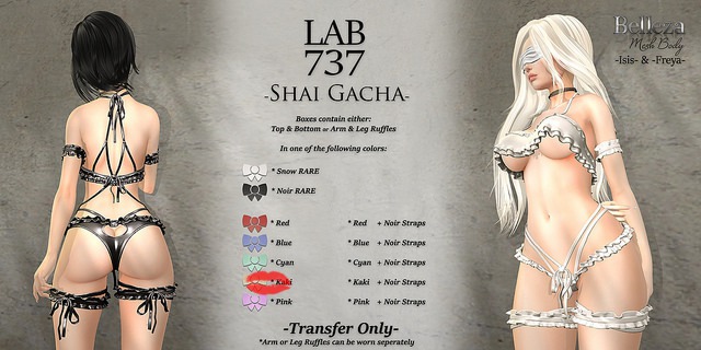 [LAB737] Inverse-Shai-FREYA-Top&Bottom [kaki+bl]