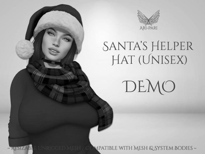 [Ari-Pari] Santa's Helper Hat (DEMO)