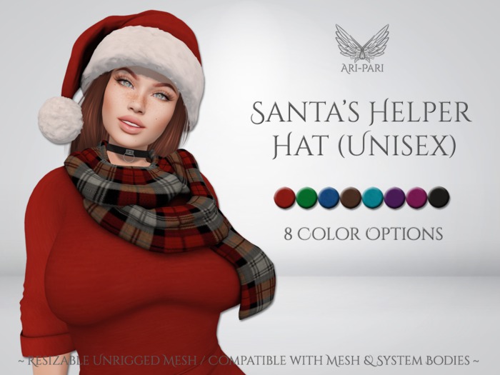 [Ari-Pari] Santa's Helper Hat