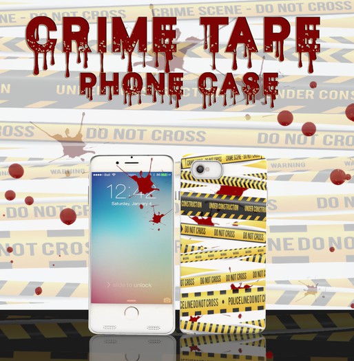 [.Twisted Barbie.]  Crime scene phone case