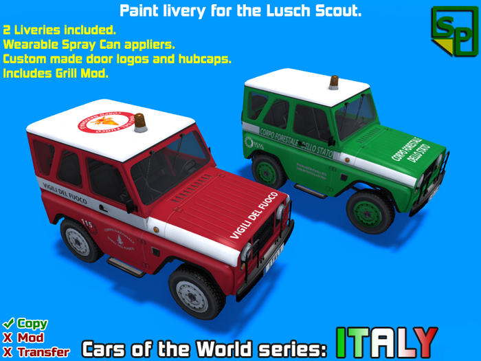 Scout Paint Kit - COTW - Italy