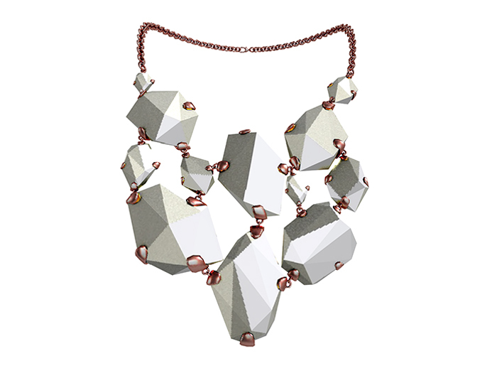 MINIMAL - Spectre Necklace RoseGold