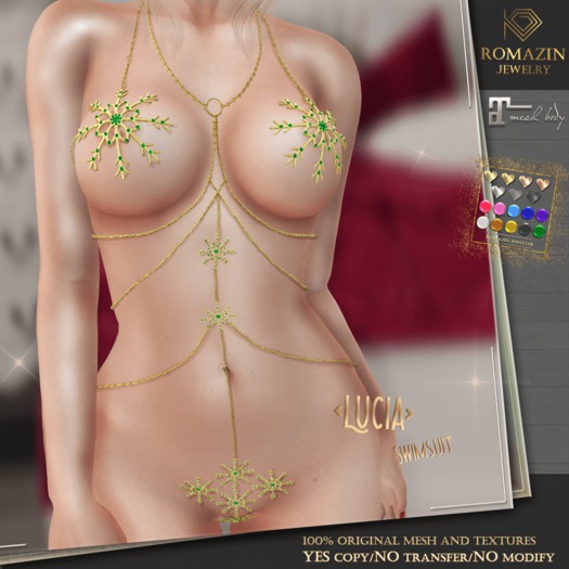 Romazin - Swimsuit <Lucia>, FatPack