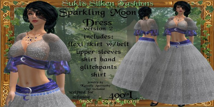 !~SSF~! Sparkling Moon Dress v2