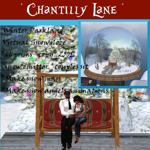 *CL* Winter Parkland Virtual Snowglobe