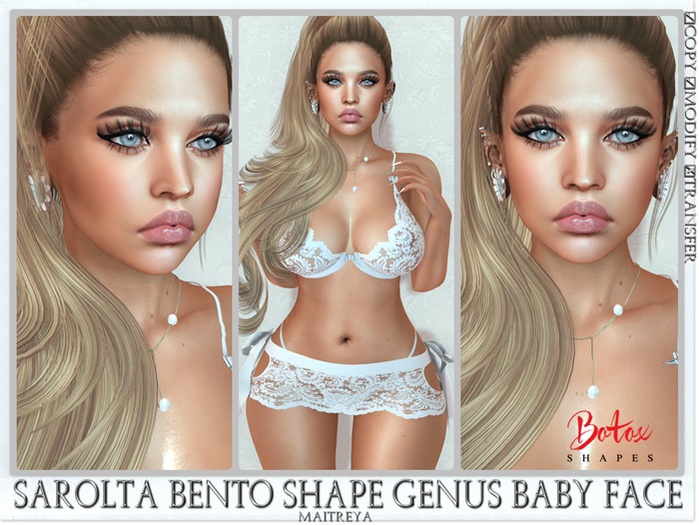 !! Botox Shape !! Sarolta Bento Shape GENUS Baby Face