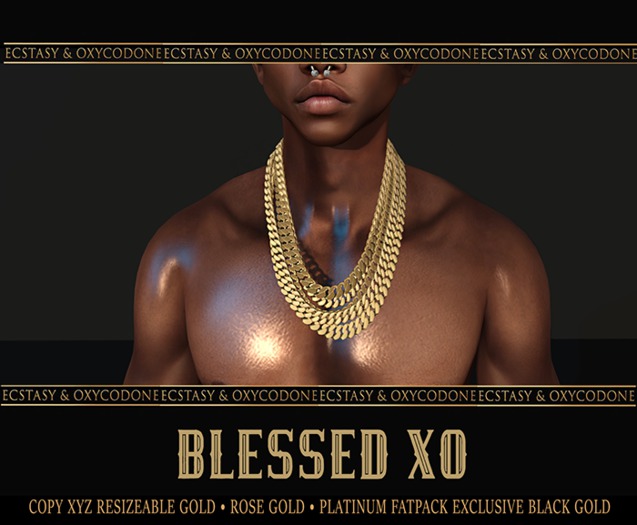 {EO BLESSED XO}  ROSE GOLD