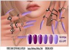 Purple rain nails 512