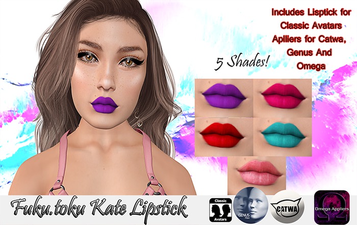 Fuku.Toku Kate Liptstick