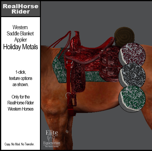 *E* RHR - Western Blanket Applier - Holi Metals [Add & Click]
