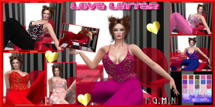 F.G.M.N/Love Letter Long jumpsuit