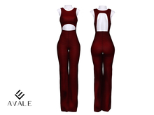 AVALE Dinah Jumpsuit - Red