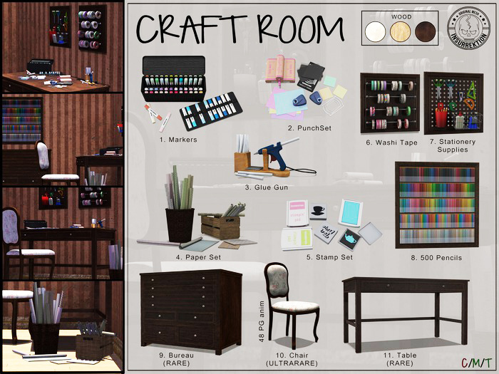 [IK] Craft Room - 11. Table - RARE (boxed)