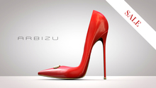 *PROMO PRICE LIMITED TIME ONLY* A R B I Z U Marbella Stiletto 2020 *SCARLET*