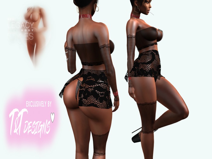 DENTELLE SKIRT & PANTIE